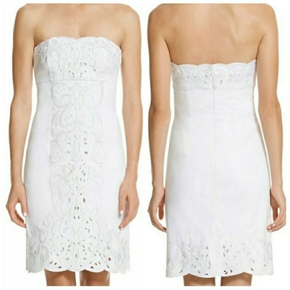 white sundress short